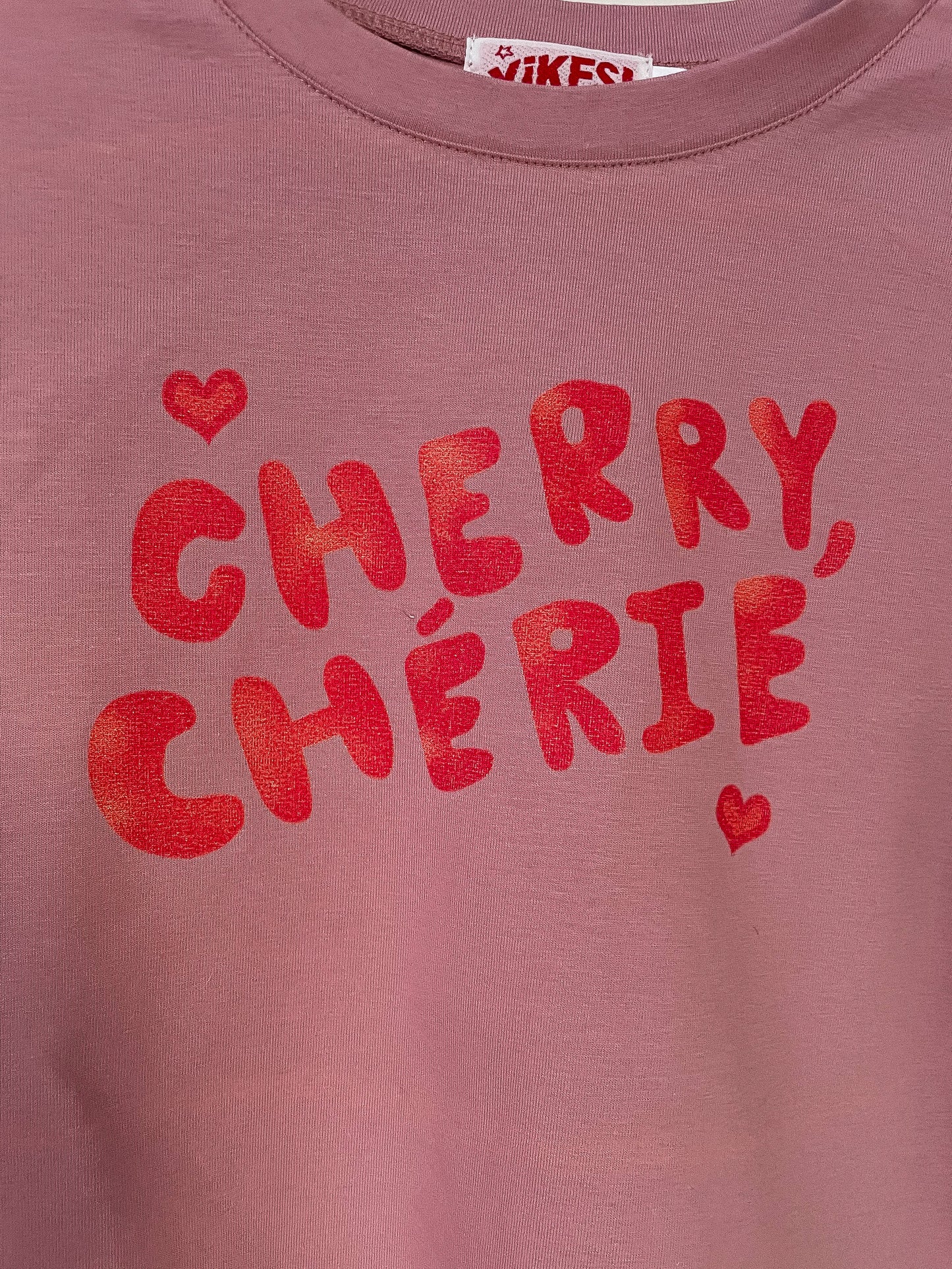 CHERRY CHERIE BABY TEE (ALMOST PERFECT)
