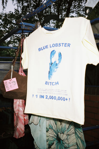 BLUE LOBSTER B*TCH BABY TEE