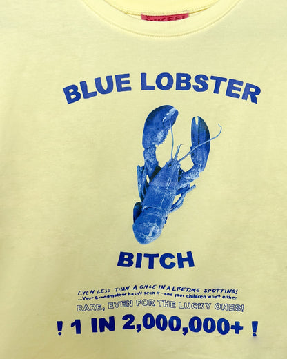 BLUE LOBSTER B*TCH BABY TEE